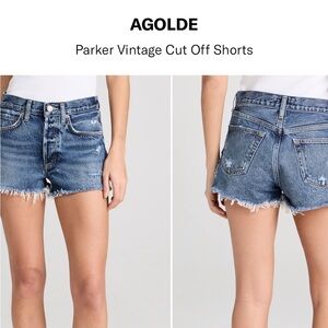 Agolde Parker shorts 27